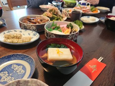 2020年正月の朝の食卓