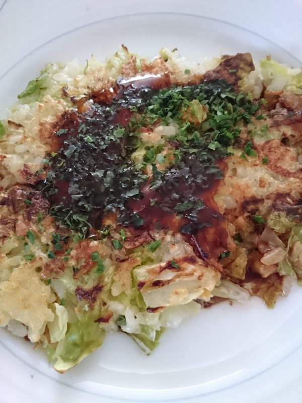 残りごはん お好み焼き