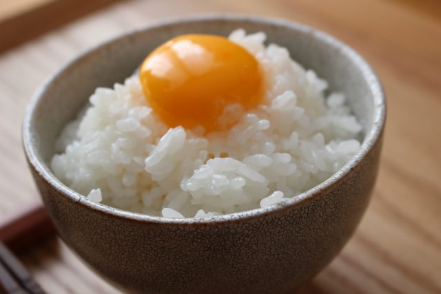 コシヒカリ卵かけごはん
